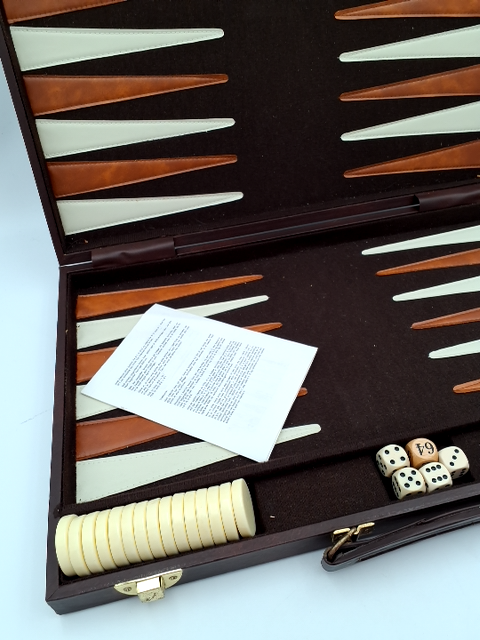 Backgammon kuffert